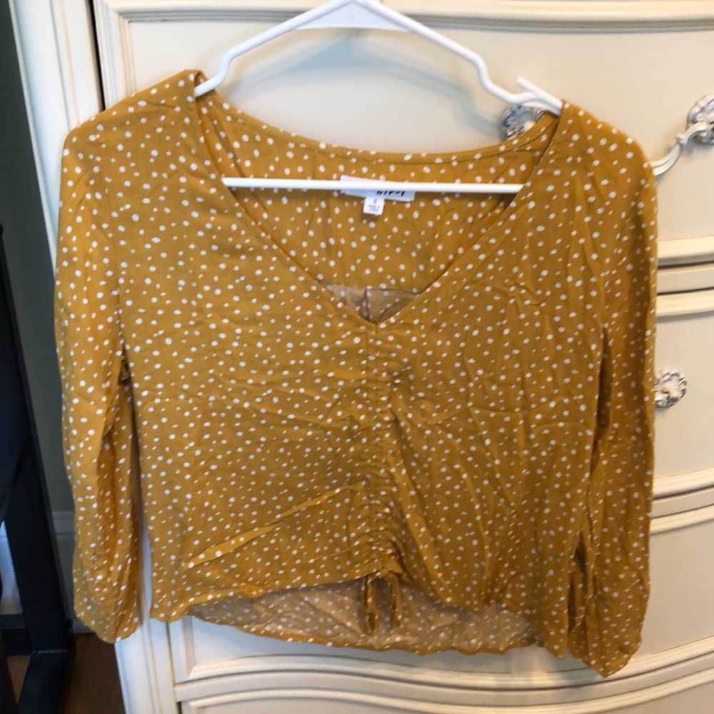 Tillys “Social Gypsy” polkadot blouse
